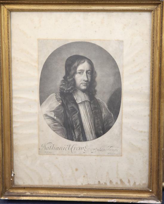 Facius after Benjamin West Mrs West and Family, 1779, & 4 other prints